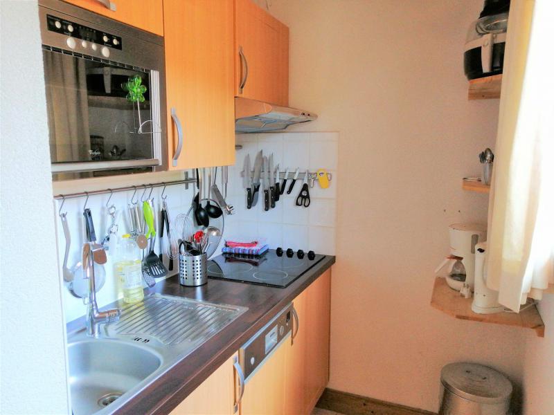 Wynajem na narty Apartament 3 pokojowy 6 osób (B06) - Résidence les Jardins Alpins - Morillon - Kuchnia