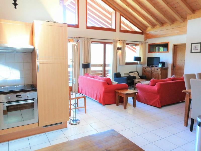 Ski verhuur Appartement 4 kamers 6 personen (35) - Résidence les Jardins Alpins - Morillon - Appartementen