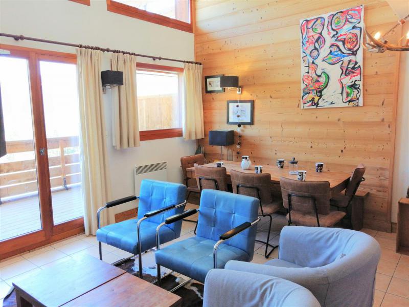 Location au ski Appartement duplex 4 pièces 8 personnes (22) - Résidence les Jardins Alpins - Morillon - Séjour