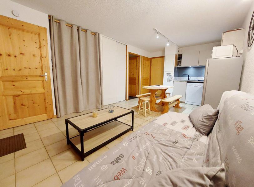 Wynajem na narty Apartament 2 pokojowy 6 osób (02) - Résidence les Verdets - Morillon - Pokój gościnny