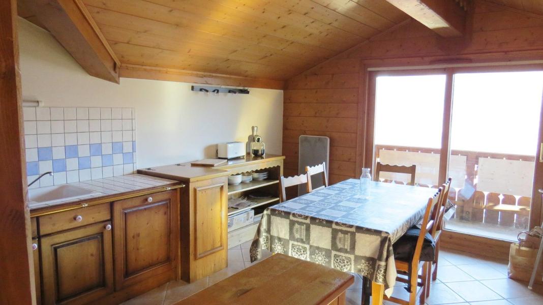 Rent in ski resort 4 room apartment 8 people (B16) - Résidence Refuge de l'Alpage - Morillon - Kitchen