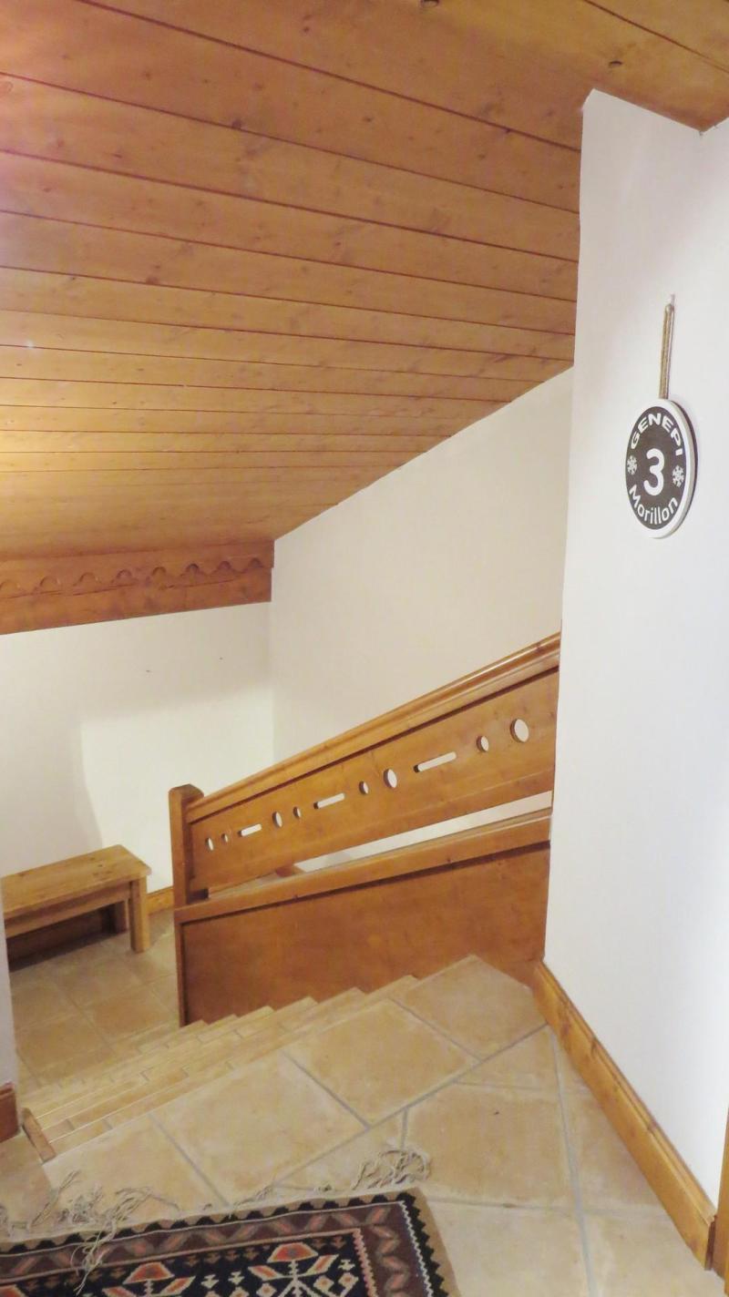 Skiverleih 4-Zimmer-Appartment für 8 Personen (B16) - Résidence Refuge de l'Alpage - Morillon - Treppen