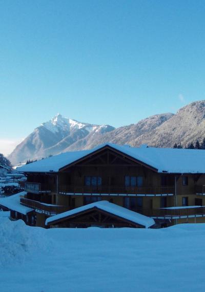 Ski verhuur Résidence Grand Massif - Morillon - Buiten winter