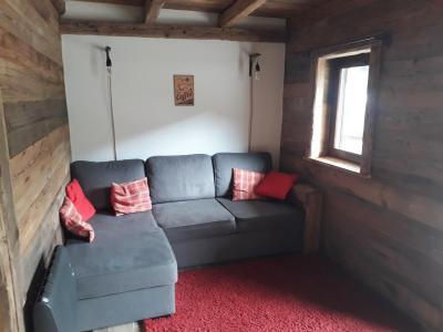 Wynajem na narty Apartament 4 pokojowy 7 osób (108) - Résidence les Arcades - Morillon - Pokój gościnny