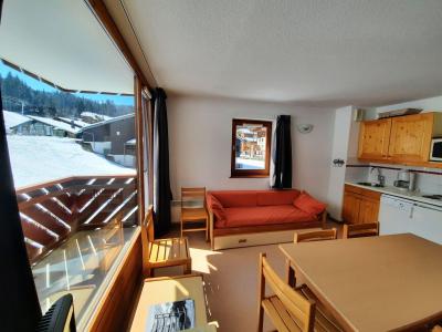 Ski verhuur Appartement 3 kamers 7 personen (26) - Résidence les Eterlous - Morillon - Woonkamer