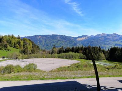 Ski verhuur Appartement 2 kamers 4 personen (A04) - Résidence les Jardins Alpins - Morillon - Balkon