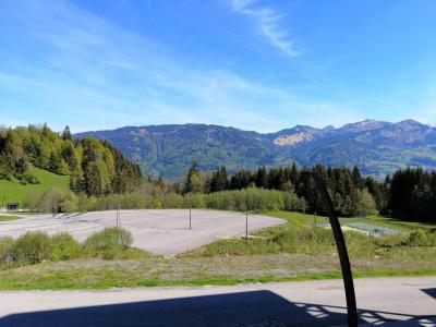 Ski verhuur Appartement 2 kamers 4 personen (JABA04) - Résidence les Jardins Alpins - Morillon - Balkon