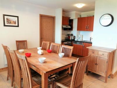 Ski verhuur Appartement 4 kamers 8 personen (B08) - Résidence les Jardins Alpins - Morillon - Keuken