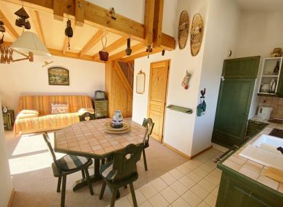 Rent in ski resort 3 room mezzanine apartment 6 people (17) - Résidence les Verdets - Morillon - Living room