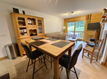 Skiverleih 4-Zimmer-Appartment für 8 Personen (D03) - Résidence Refuge de l'Alpage - Morillon - Wohnzimmer