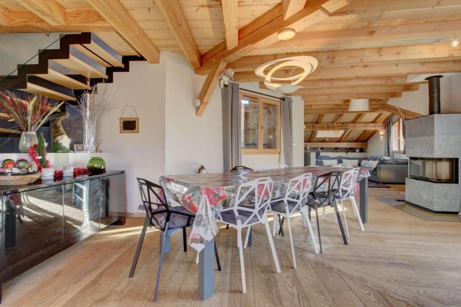 Rent in ski resort 6 room chalet 10 people - Chalet Albatros - Morzine - Living room