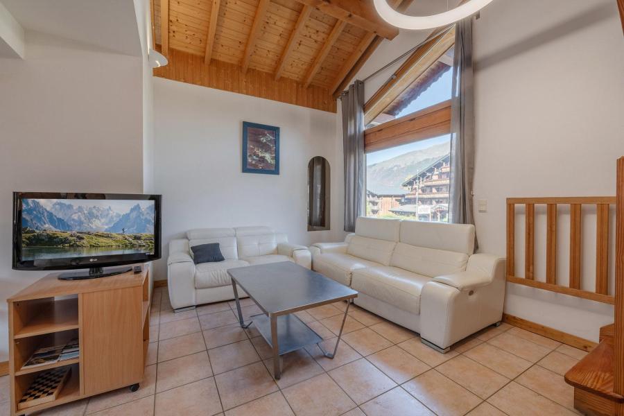 Rent in ski resort 3 room apartment 6 people (D) - Chalet Avoreaz - Morzine - Living room