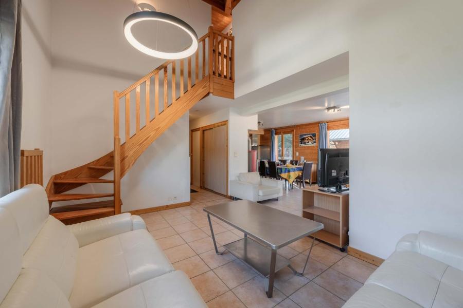 Rent in ski resort 3 room apartment 6 people (D) - Chalet Avoreaz - Morzine - Living room