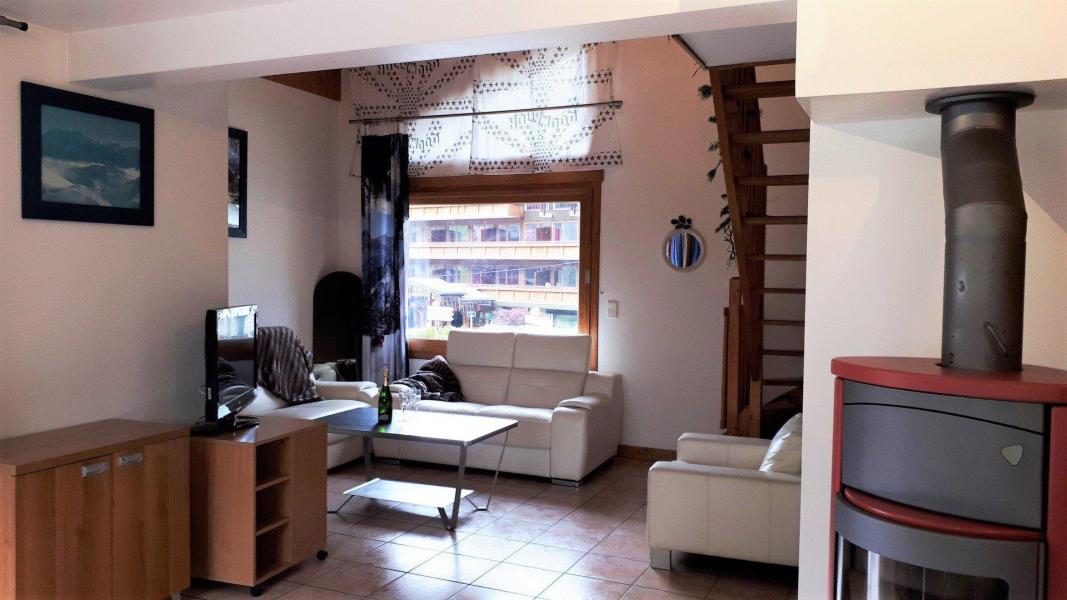 Skiverleih 3-Zimmer-Appartment für 6 Personen (D) - Chalet Avoreaz - Morzine - Wohnzimmer