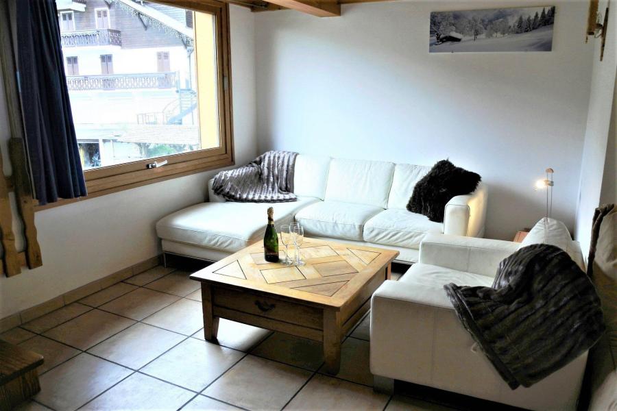 Rent in ski resort 4 room apartment 9 people (G) - Chalet Avoreaz - Morzine - Living room