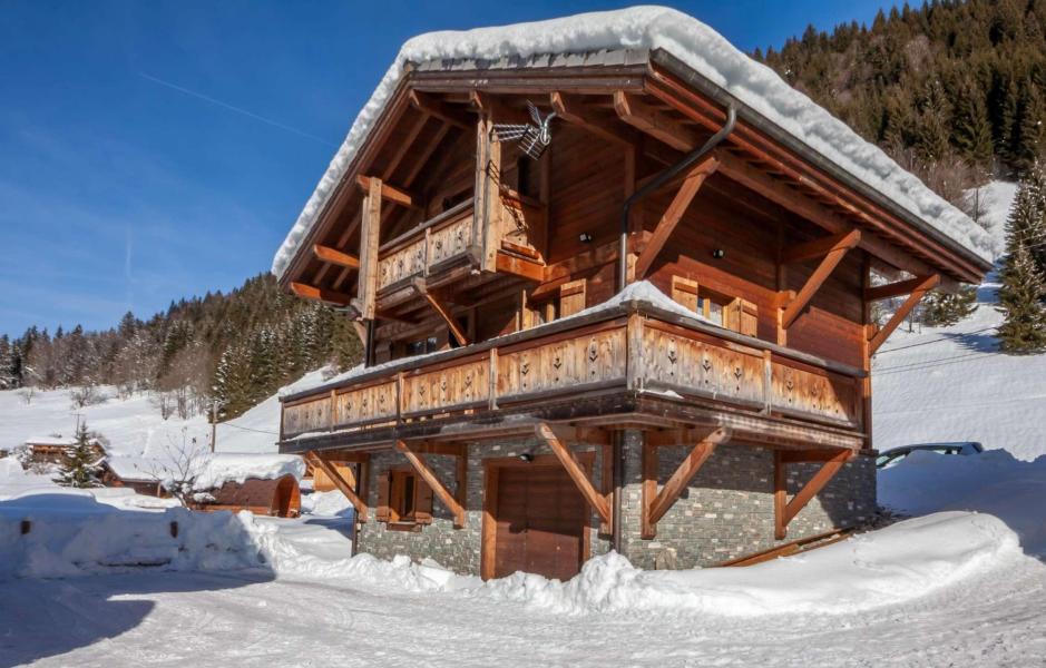 Ski verhuur Chalet triplex 5 kamers 8 personen - Chalet Dalle Cachée - Morzine - Buiten winter