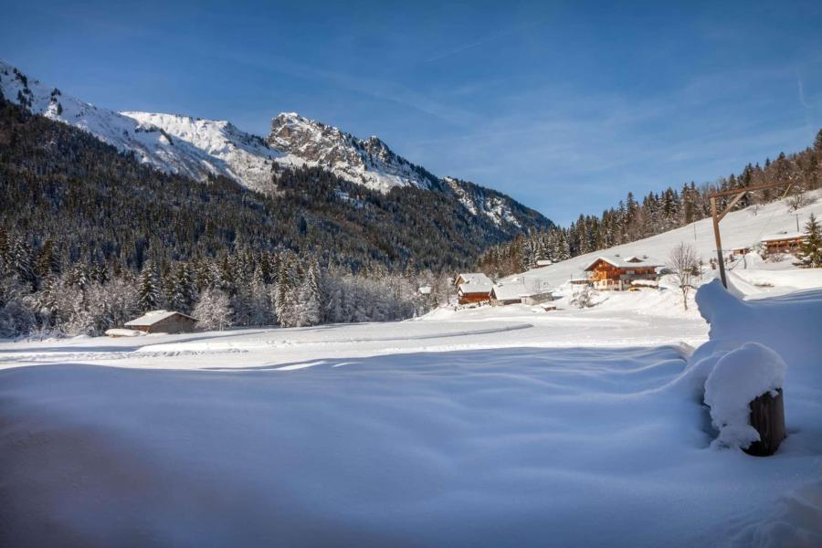 Vacances en montagne Chalet triplex 5 pièces 8 personnes - Chalet Dalle Cachée - Morzine - Extérieur hiver