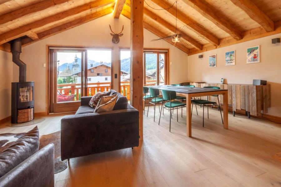 Rent in ski resort 5 room chalet 8 people - Chalet K Terra 4 - Morzine - Living room