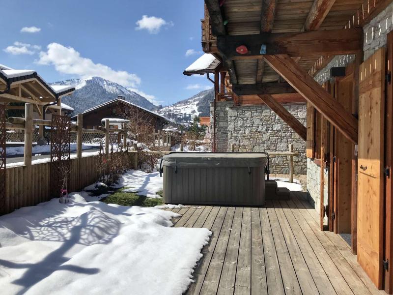Rent in ski resort 5 room chalet 8 people - Chalet K Terra 4 - Morzine - Winter outside
