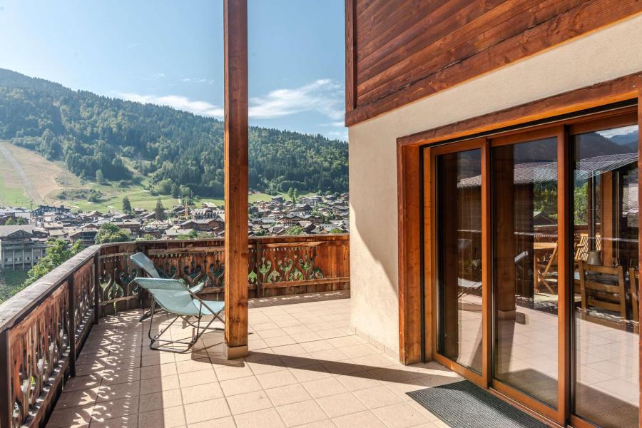 Location au ski Appartement 3 pièces 6 personnes (1) - Chalet l'Ourson Blanc Morzine - Morzine - Balcon