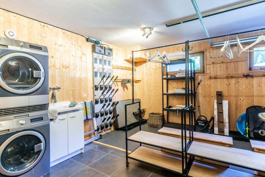 Skiverleih Doppelchalethälfte 5 Zimmer für 8 Personen - Chalet La Passionata - Morzine - Waschküche