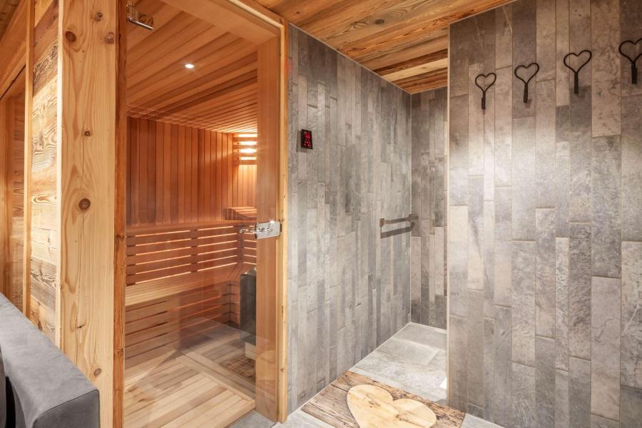 Rent in ski resort 5 room mezzanine chalet 10 people - Chalet le Nordic - Morzine - Sauna