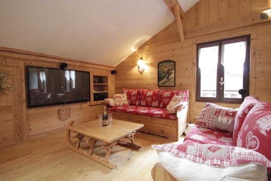 Аренда на лыжном курорте Апартаменты 3 комнат 6 чел. (2) - Chalet le Tilleul - Morzine - Салон