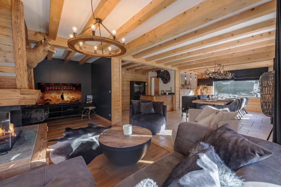 Location au ski Chalet 7 pièces 14 personnes - Chalet le Vanant - Morzine - Séjour