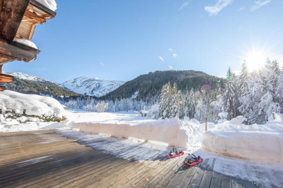 Аренда на лыжном курорте Chalet le Vanant - Morzine - Терраса