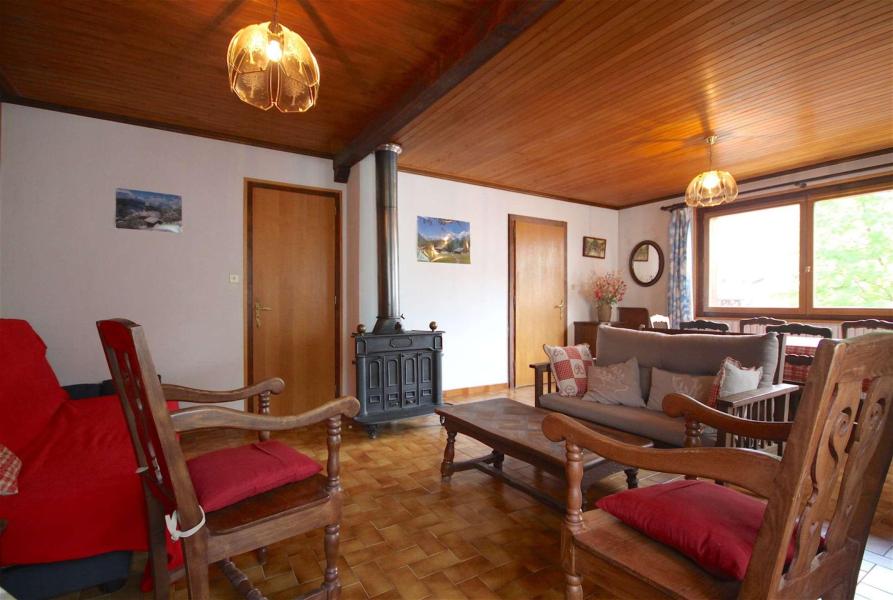 Skiverleih 3-Zimmer-Appartment für 6 Personen (1) - Chalet les Triolets - Morzine - Wohnzimmer