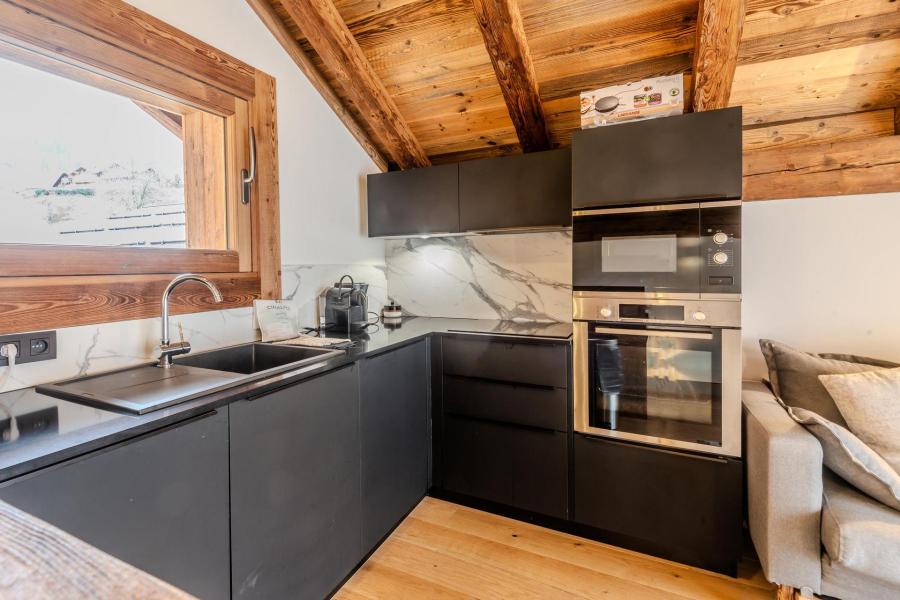 Rent in ski resort 2 room apartment 4 people - Chalet Mazot Bambi - Morzine - Bedroom