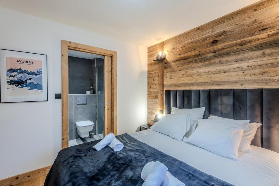 Rent in ski resort 2 room apartment 4 people - Chalet Mazot Bambi - Morzine - Bedroom