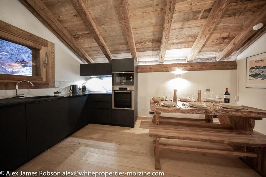 Rent in ski resort 2 room apartment 4 people - Chalet Mazot Bambi - Morzine - Kitchen