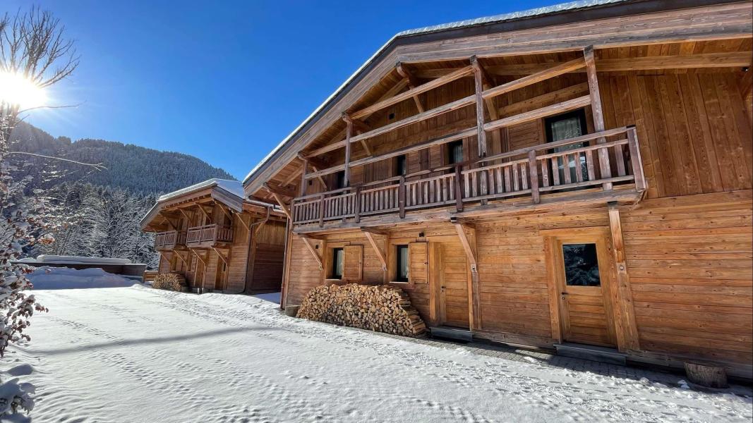 Rent in ski resort 7 room chalet 15 people - Chalet Mésange Boréale - Morzine - Winter outside