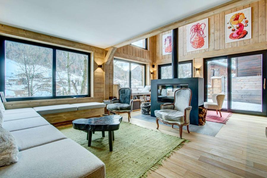 Rent in ski resort 6 room chalet cabin 10 people - Chalet Nosefosa - Morzine - Apartment