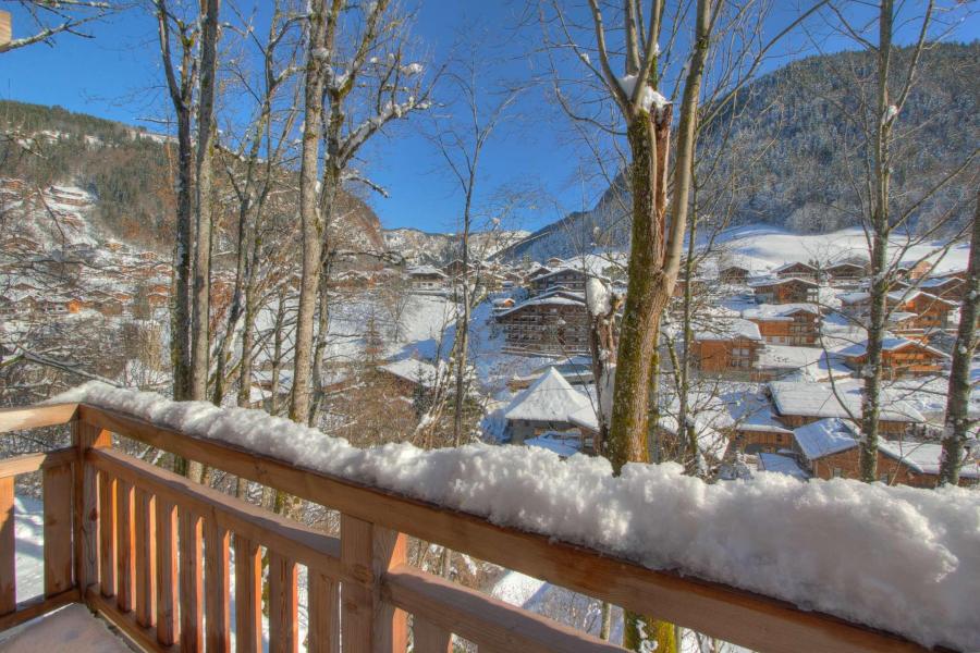 Rent in ski resort 6 room chalet cabin 10 people - Chalet Nosefosa - Morzine - Winter outside