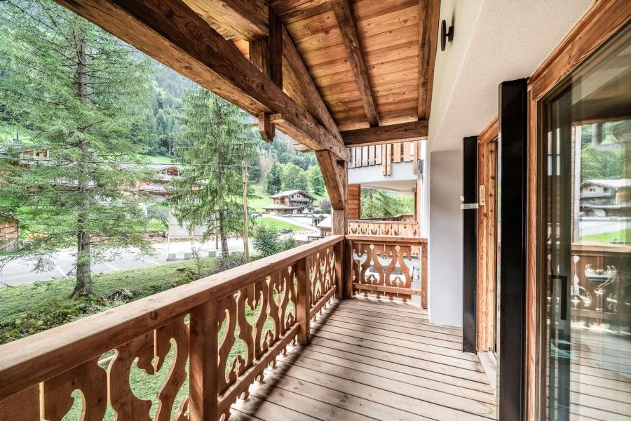 Skiverleih 4-Zimmer-Appartment für 8 Personen (A101) - Chalet Pascal - Morzine - Balkon