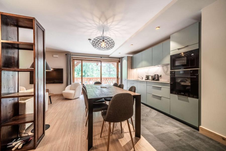 Skiverleih 4-Zimmer-Appartment für 8 Personen (A101) - Chalet Pascal - Morzine - Wohnzimmer