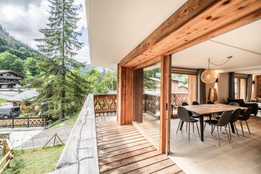 Alquiler al esquí Apartamento 5 piezas para 8 personas (A102) - Chalet Pascal - Morzine - Balcón