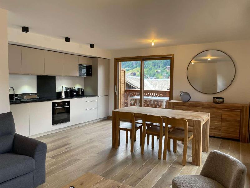 Rent in ski resort 4 room apartment cabin 8 people (A203) - Elan - Morzine - Open-plan kitchen