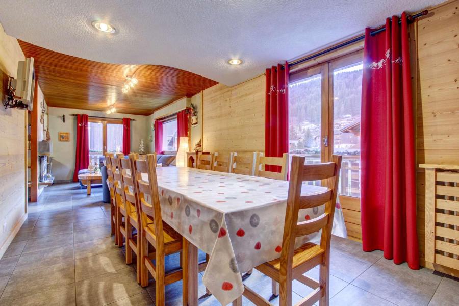 Rent in ski resort 5 room cottage 10 people - Maison l'Outo - Morzine - Living room