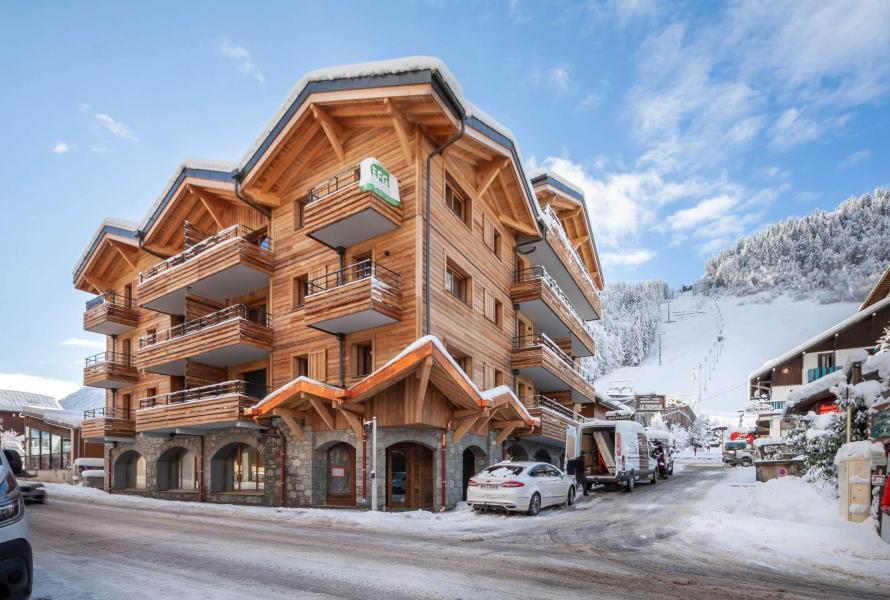 Rent in ski resort Résidence Carlina - Morzine - Winter outside