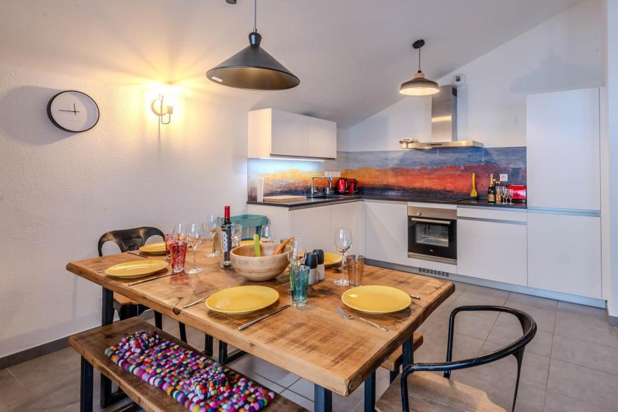 Rent in ski resort 3 room apartment 6 people (A04) - Résidence Chalets Brunes - Morzine - Kitchen