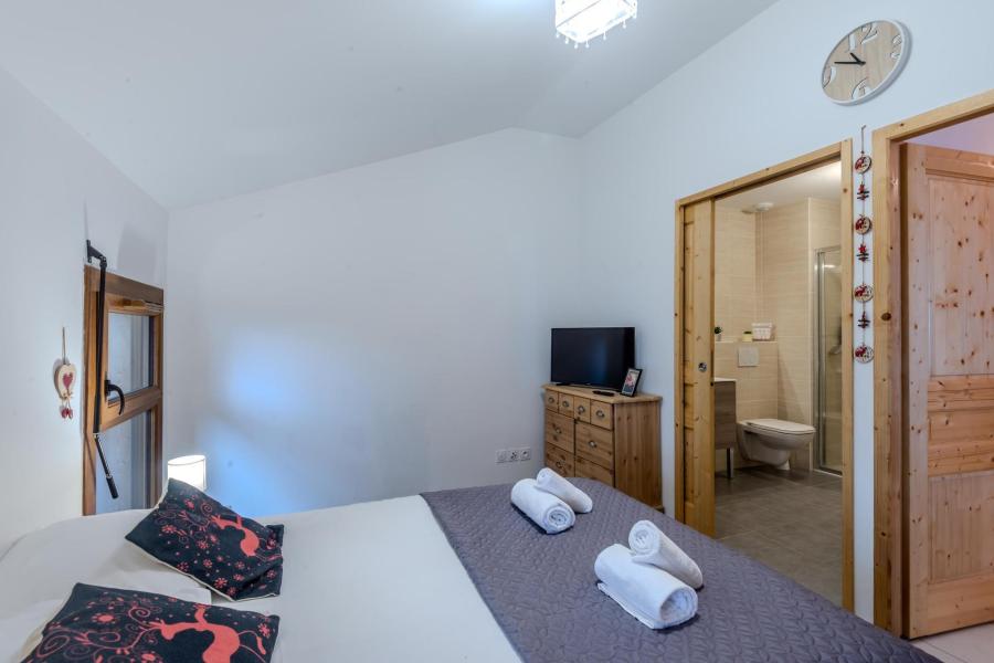 Rent in ski resort 3 room apartment 6 people (A05) - Résidence Chalets Brunes - Morzine - Bedroom