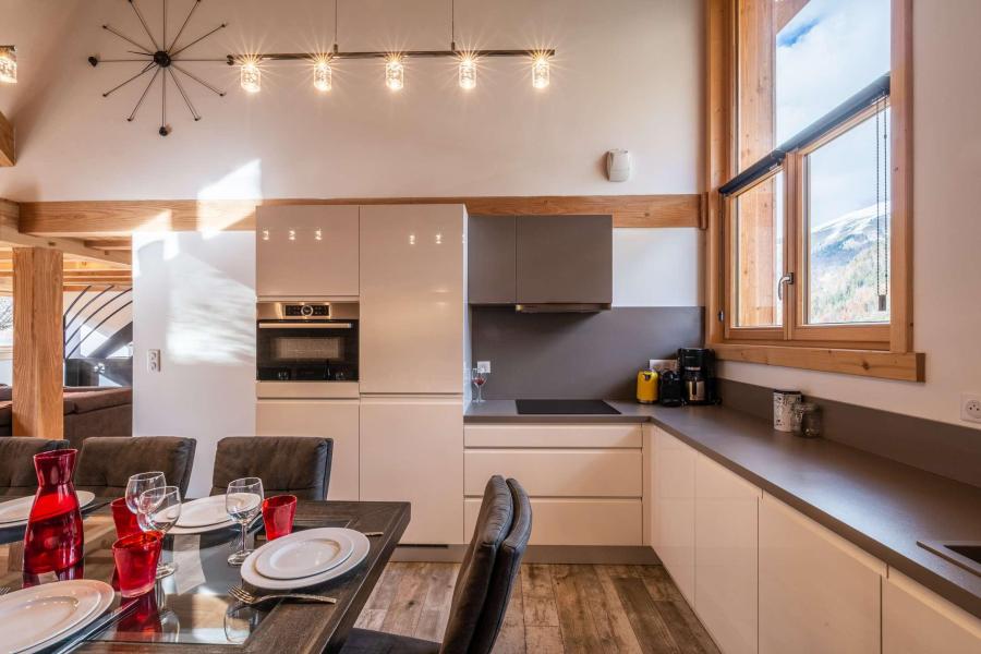 Skiverleih 6-Zimmer-Appartment für 11 Personen (ETOILE) - Résidence Hirondelle - Morzine - Küche