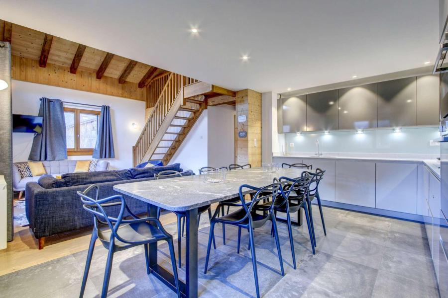 Skiverleih 6-Zimmer-Appartment für 10 Personen (6) - Résidence Jeanette - Morzine - Wohnzimmer