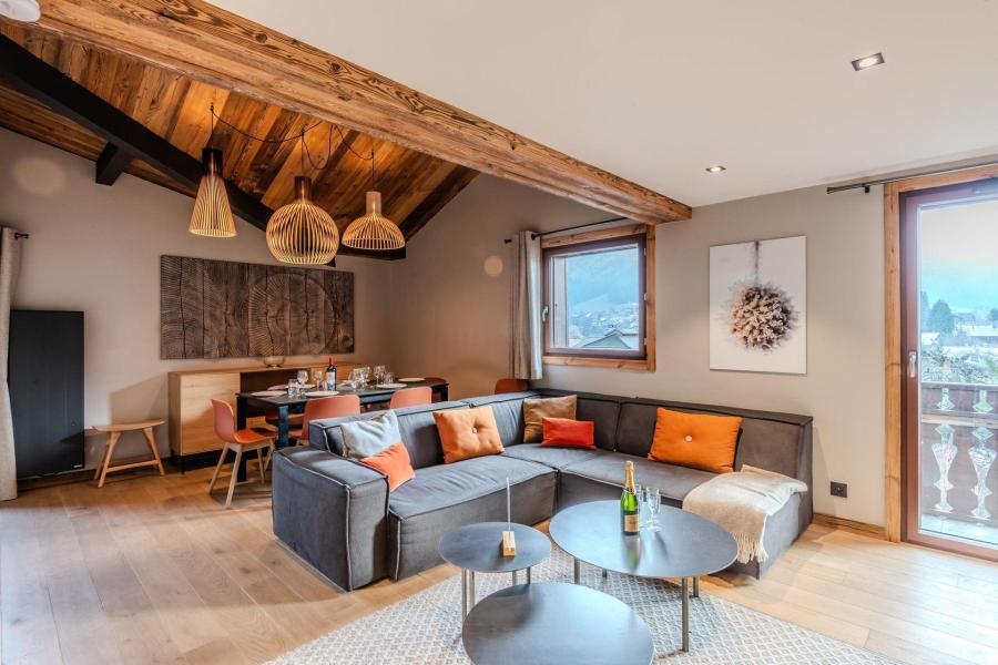 Alquiler al esquí Apartamento dúplex 4 piezas 8 personas (B4) - Résidence l'Edelweiss - Morzine - Estancia
