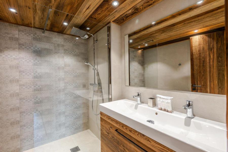 Location au ski Appartement duplex 4 pièces 8 personnes (B4) - Résidence l'Edelweiss - Morzine - Salle de douche