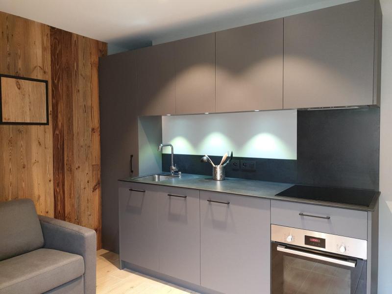 Rent in ski resort Studio 4 people (E1) - Résidence l'Edelweiss - Morzine - Kitchenette