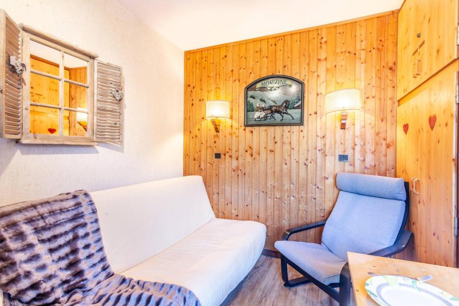 Ski verhuur Studio bergnis 4 personen (25) - Résidence la Chicane - Morzine - Woonkamer